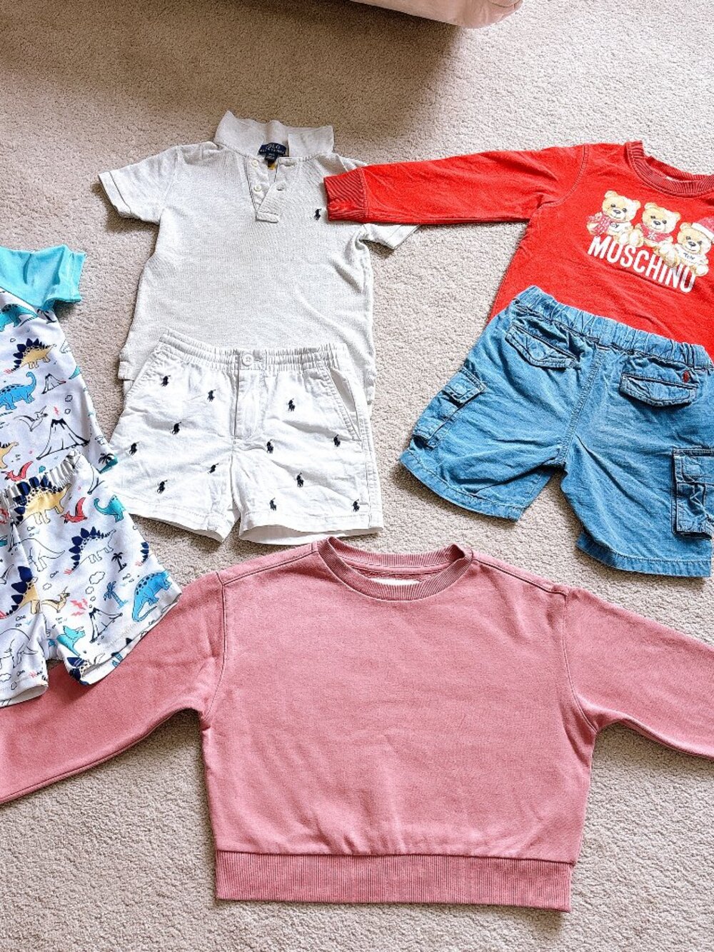 KIDS RALPH LAUREN, MOSCHINO CLOTHING, PRICE FOR ALL